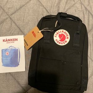 Fjallraven Kanken Mini Backpack Black